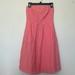 J. Crew Dresses | J. Crew Pink Cotton Strapless Dress | Color: Pink | Size: 2