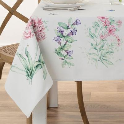 Butterfly Meadow Garden Oblong Tablecloth Multi Pastel, 60 x 84, Multi Pastel