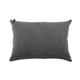 Coussin Lin pur lavé Gris Plomb 40x60