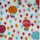 Nappe enduite multicolore ronde diam 160 cm