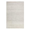 Tapis uni à velours ras gris chiné beige 200x133