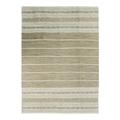 Tapis 100% coton blanc-sable 160x230