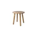 Table d'appoint S en bois beige