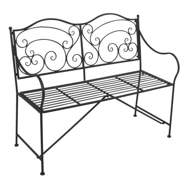 Garden Pleasure Gartenbank »Vesuv« für 2 Personen braun, 111x93 cm Image