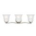 Darby Home Co Burhall 3 - Light Dimmable Vanity Light, Glass in Gray | 6.25 H x 23.25 W x 7.375 D in | Wayfair 97E0D36A77954C18A5F6F11C9CC5440C