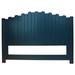 Trade Winds Furniture Cape Cod Twin Slat Headboard Wood in Blue/Black | 56 H x 44 W x 3 D in | Wayfair 495HB-55