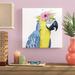 Bay Isle Home™ Tropical Halo II by Grace Popp Painting Print on Canvas Canvas, Wood in Green/Indigo/Yellow | 31.75 H x 31.75 W x 0.75 D in | Wayfair