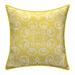 Darby Home Co Indoor & Outdoor Alhambra Decorative Pillow Polyester/Polyfill blend in Yellow | 20 H x 20 W x 5 D in | Wayfair