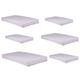 High Grade COT Bed Mattress 9 Sizes for ~ Baby ~ Kids ~ Toddler ~ Children ~ Junior Cot Bed Breathable Foam Mattress (120cm x 60cm x 7.5 cm)