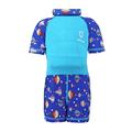 Gogokids Baby Boys Girls Float Suit - Toddler Kids Floating Swimsuit Buoyancy Swimwear One-Piece Shorty Swimming Costume UV Sun Protection , Blue E, Size2