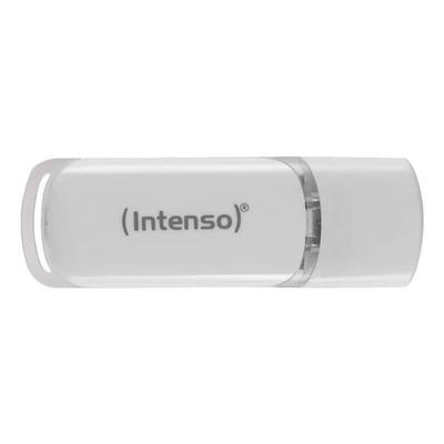 Intenso USB-Stick Typ C »Flash Line« 128 GB weiß, 6.3x0.8x2 cm