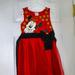 Disney Dresses | Disney Black & Red Dress. 3t Casual Dress | Color: Black/Red | Size: 3tg