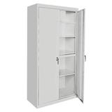 WFX Utility™ Walsall 78" H x 36" W x 18" D Welded Storage Cabinet, Wood in Gray | 78 H x 36 W x 18 D in | Wayfair 83DBAFA829A14ACB9692F315E069179E