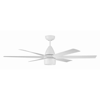 Ceiling Fan (Blades Included) - Craftmade QRK54W6