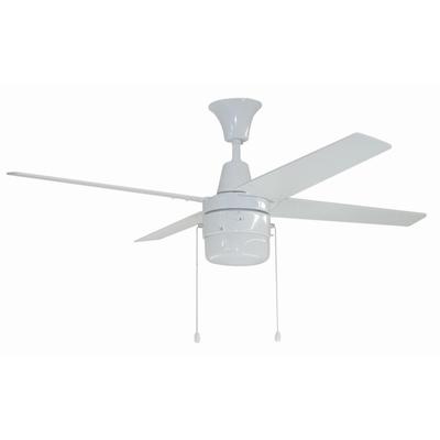 Ceiling Fan (Blades Included) - Craftmade CON48W4C...