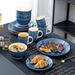 17 Stories Kaj 32 Piece Dinnerware Set, Service for 8 Ceramic/Earthenware/Stoneware in Blue | Wayfair 8D7C29C4CE5A45B3A9065871EA698225