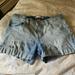 Levi's Bottoms | Levi’s Denim Girls Shorty Shorts | Color: Blue | Size: 14g