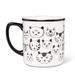 MDR Trading Inc. Simple Cat Faces Coffee Mug Ceramic in Black/Brown/White | 4 H in | Wayfair AB-27-MUG-AB-57