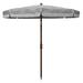 Kelly Clarkson Home Jessi 6.5 Ft Umbrella, Polyester in White/Black | 87.79 H x 73.62 W x 73.62 D in | Wayfair 70DADBDD37B04563B5BA68C6CF485691