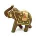 Bungalow Rose Elephant Metal in Black/Brown/White | 6 H x 7 W x 3 D in | Wayfair B40F637E2B5F457585D909CFDA6564F7