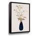 Winston Porter Vase w/ Wildflowers by Cora Niele - Graphic Art Print on Canvas Canvas, Glass in White | 36 H x 24 W x 2 D in | Wayfair