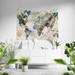 The Twillery Co.® Strayer Microfiber PI Creative Art Celestial Map Tapestry in Gray | 51 H x 60 W in | Wayfair 8929008012484DE7A47D4FBD5569D26C