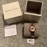 Michael Kors Accessories | Beautiful Michael Kors Watch. Never Worn | Color: Gold/Pink | Size: Os