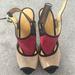 Nine West Shoes | Nine West Founder Heels, Size 8.5m | Color: Pink/Tan | Size: 8.5