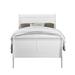 Lark Manor™ Engstrom Sleigh 3 Piece Bedroom Set Wood in White | Twin | Wayfair F7389E0337A140F6BE1F7055E6209752