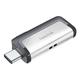 USB-Stick Ultra Dual Drive Type-C 256 GB silber, SanDisk, 2.01x0.94 cm