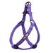 Recycled Purple Reflective Step In Dog Harness, Medium