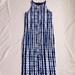 Athleta Dresses | Athleta Sunkissed Midi Dress Blue/White Tie Dye | Color: Blue/White | Size: S