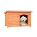 Tucker Murphy Pet™ Lucien Dog House Wood House in Brown | 32.3 H x 45.7 W x 31.1 D in | Wayfair 220145062CFC4A8E9528052BB8255CFD