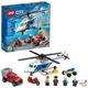 LEGO City Police Helicopter Chase 60243 Police Playset, LEGO Building Sets for Kids, New 2020 (212 Pieces)