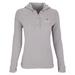 Women's Gray/White Clarkson Golden Knights Baja Pullover Hoodie