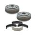 1995-2000 Chevrolet Tahoe Rear Brake Drum and Brake Shoe Kit - DIY Solutions
