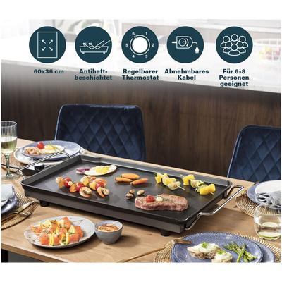 Teppanyaki Elektrogrill, Bratfläche 60x36cm Japan Indoor Tischgrill, 2500Watt Image