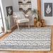 Red 120 x 96 x 1.61 in Indoor Area Rug - Union Rustic Giguere Southwestern Ivory/Blue Area Rug Polypropylene | 120 H x 96 W x 1.61 D in | Wayfair