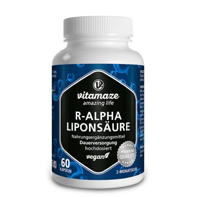 Vitamaze - R-ALPHA-LIPONSÄURE 200 mg hochdosiert vegan Kaps. Vitamine