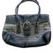 Coach Bags | Coachblack/Silver Soho Flap K35-6388 Bag | Color: Black/Gray | Size: Os