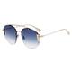 Christian Dior Sunglasses (DiorStronger 000NE) Rose Gold/Blue Gradient