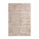 Tapis moderne en soie beige clair 160x230 cm