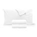 Jennifer Adams Home 300 Thread Count 100% Percale Sheet Set 100% cotton in White | Twin | Wayfair 001-24125