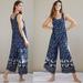 Anthropologie Pants & Jumpsuits | Anthropologie Bristol Wide-Leg Jumpsuit | Color: Blue | Size: S