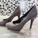 Jessica Simpson Shoes | Jessica Simpson Gray Suede Heels | Color: Gray | Size: 10