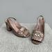 Kate Spade Shoes | Kate Spade Blush Pink Leather Slingback Heels | Color: Gold/Pink | Size: 9