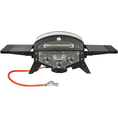 Fire Beam - El Fuego Gasgrill Medison silber AY5261 Tischgrill Smoker - silber Image