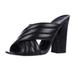 Gucci Shoes | Gucci Quilted Leather Mule Sandals | Color: Black | Size: 8.5