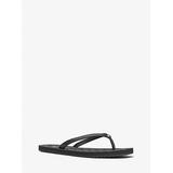 Michael Kors Jinx Logo Flip Flop Black 7