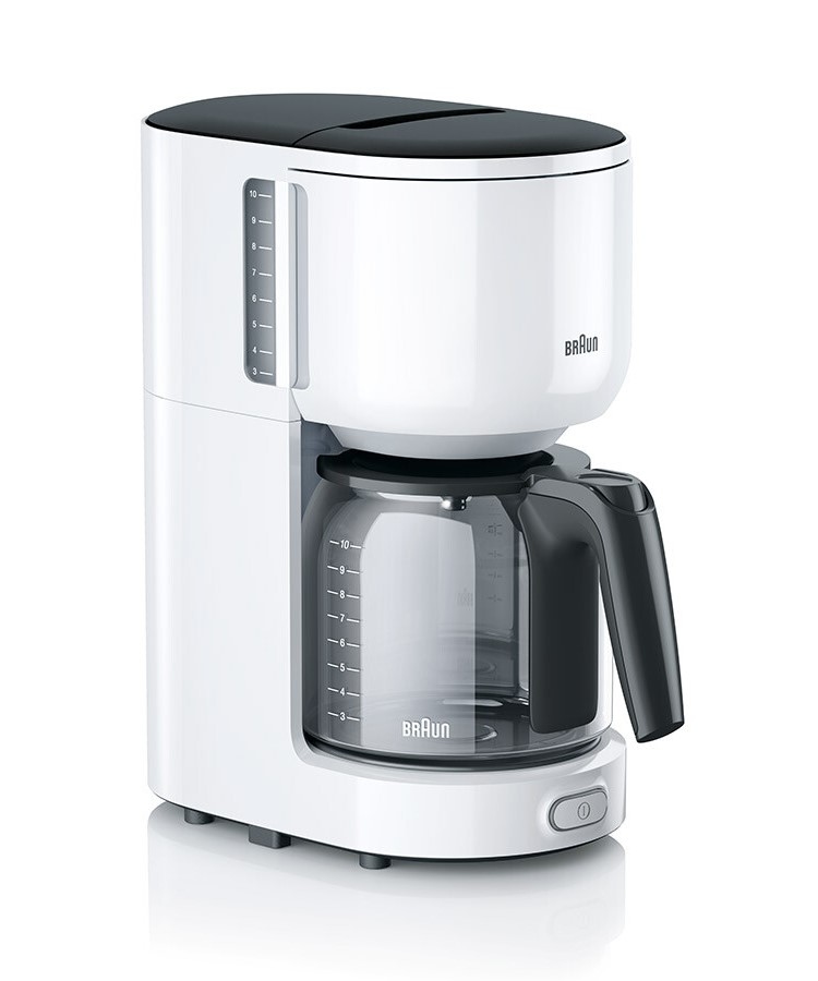 Braun PureEase KF 3100 WH Filterkaffeemaschine weiß Image